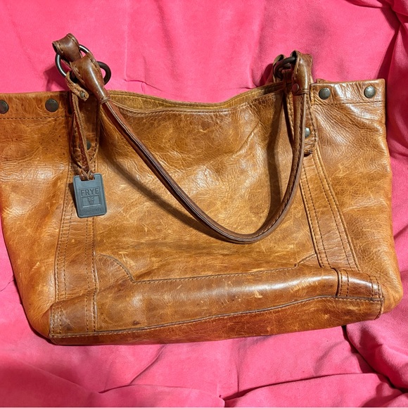 Frye Handbags - Frye Melissa Leather Shoulder Bag